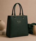 Wine Bags Elan Structured Tote – Forest Green